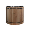 Dynamic Cold Therapy Barrel - 304 Stainless Steel with Pacific Cedar Exterior