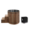 Dynamic Cold Therapy Barrel - 304 Stainless Steel with Pacific Cedar Exterior