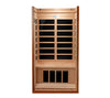 Dynamic Barcelona Elite 1-2-Person Ultra Low EMF FAR Infrared Sauna (Canadian Hemlock)