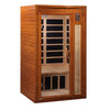 Dynamic Barcelona Elite 1-2-Person Ultra Low EMF FAR Infrared Sauna (Canadian Hemlock)